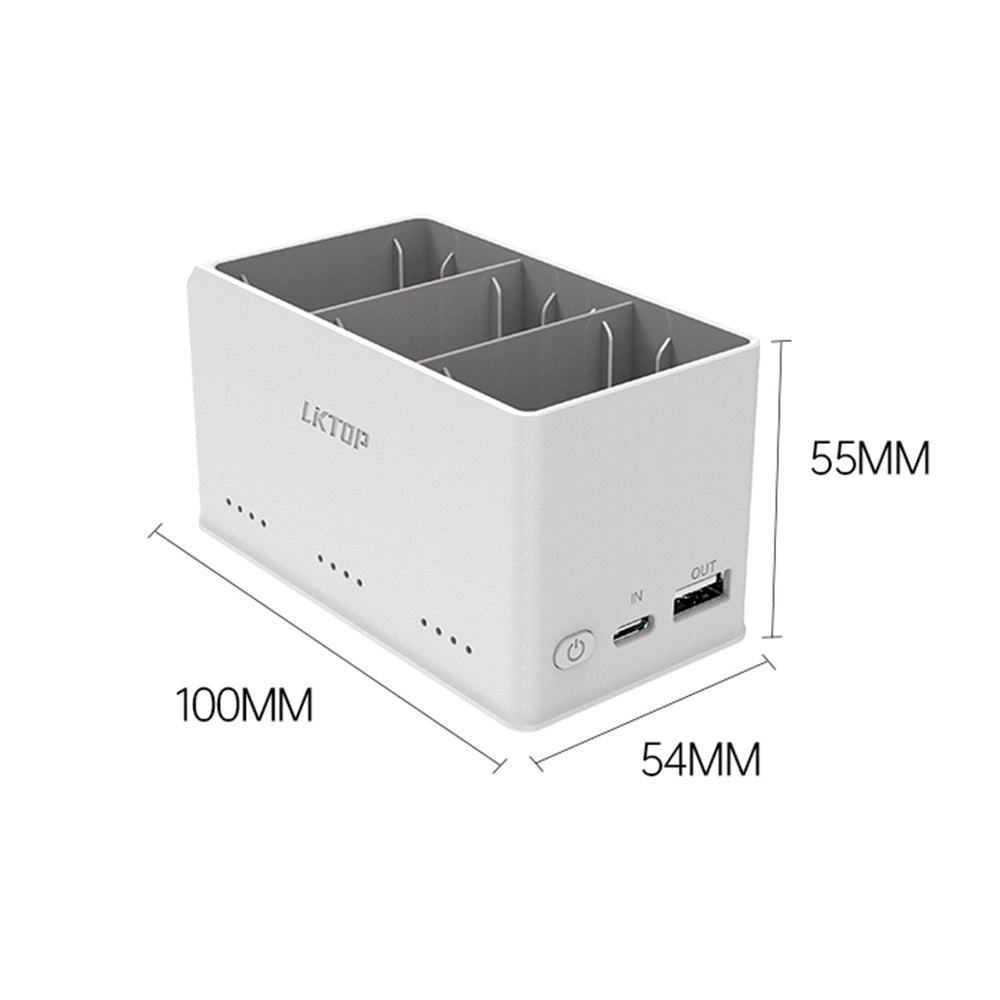 LKTOP 37W  Mini 4 Pro/Mini 3 Series Two-Way Charging Hub