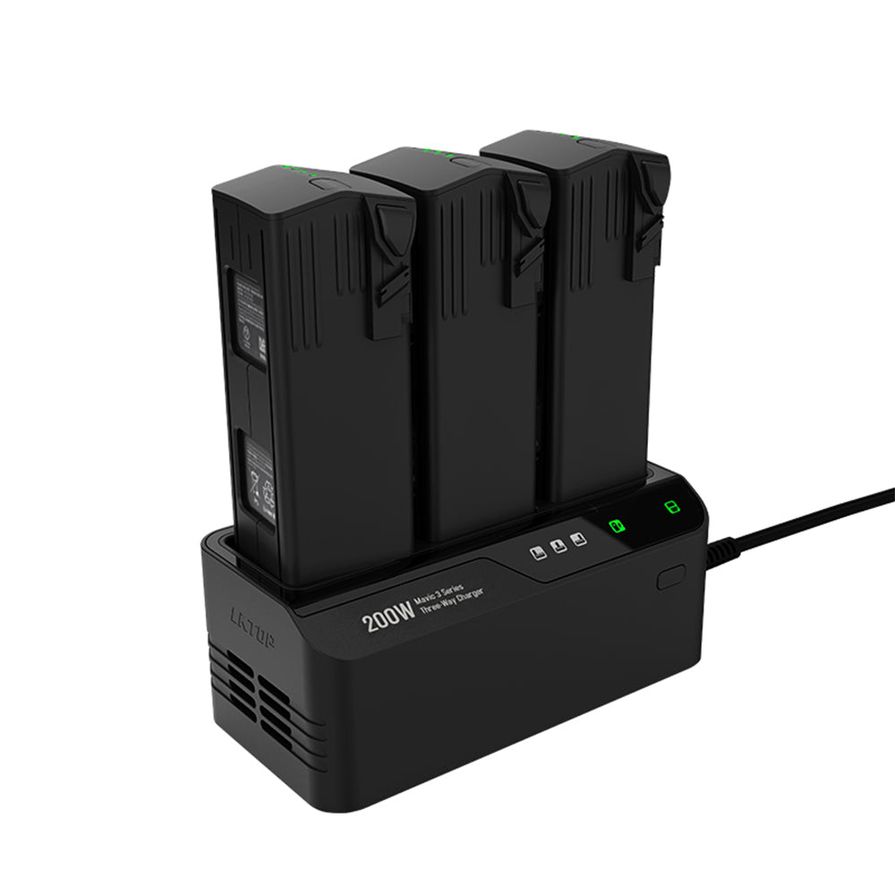 LKTOP For DJI Mavic Series 200W 3-Channel Battery Charger